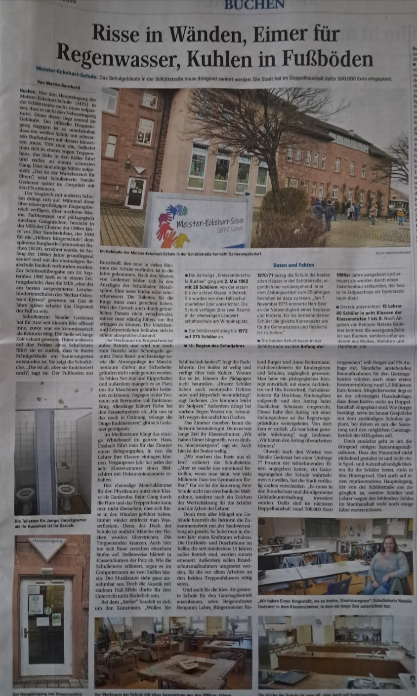Hompage zeitung risse in wänden