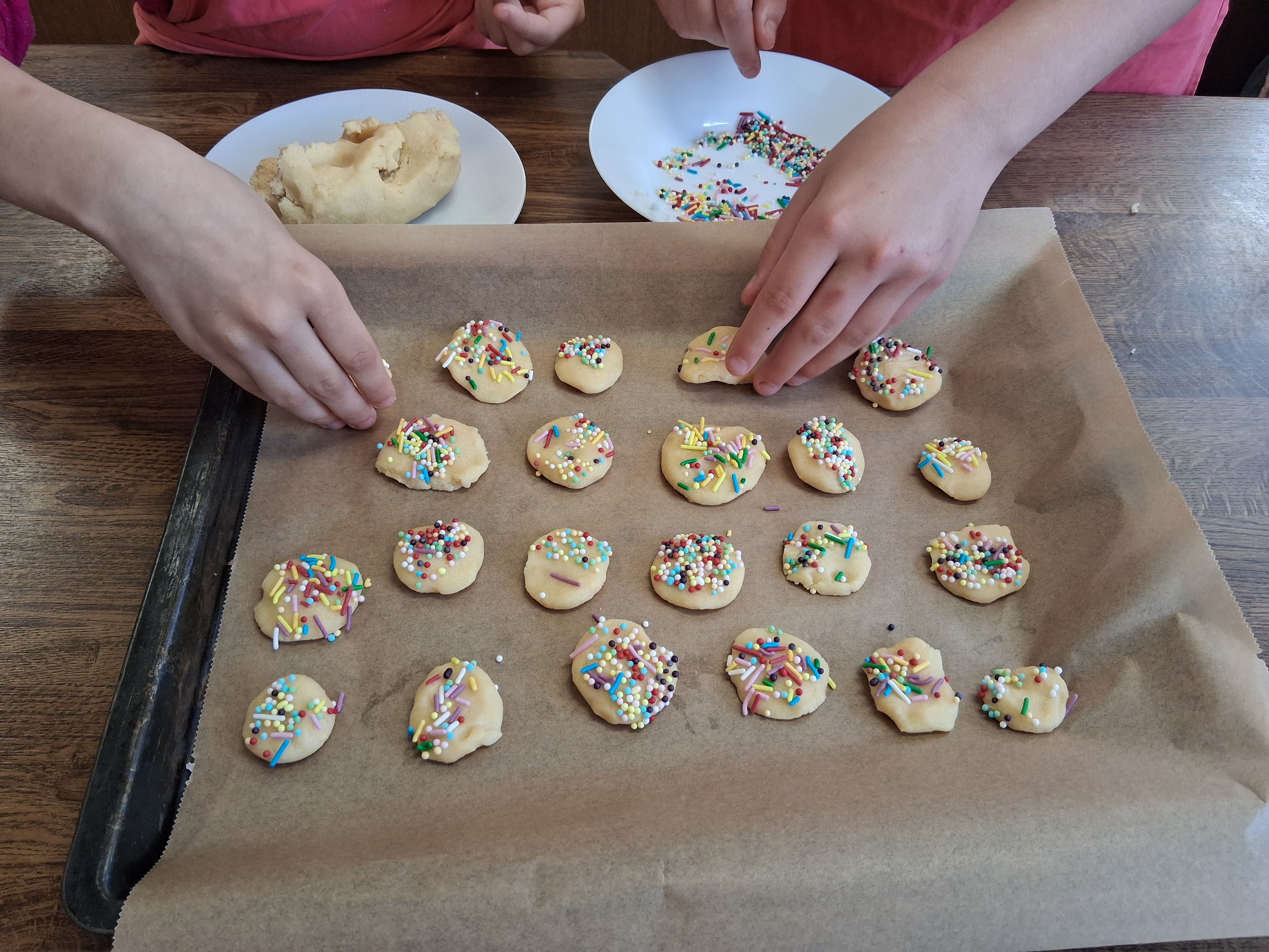 Vorbereitungen für das Fürhlingsfrühstück